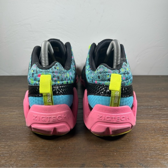 Reebok Unisex Zig Big N Fast Fire Colorful size 6.5 - Picture 4 of 7